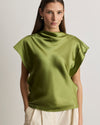adrien-top-green-satin-sleeveless