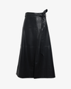 hudley-skirt-black-vegan-leather-midi-belted