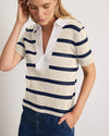 melanie-top-blue-cream-stripe-short-sleeve-collared-shirt