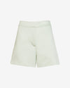 michal-short-light-green-satin
