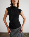 robin-top-black-mock-neck-cap-sleeve-shirt