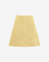 fran-mini-skirt-citrus-yellow-suede-pocket
