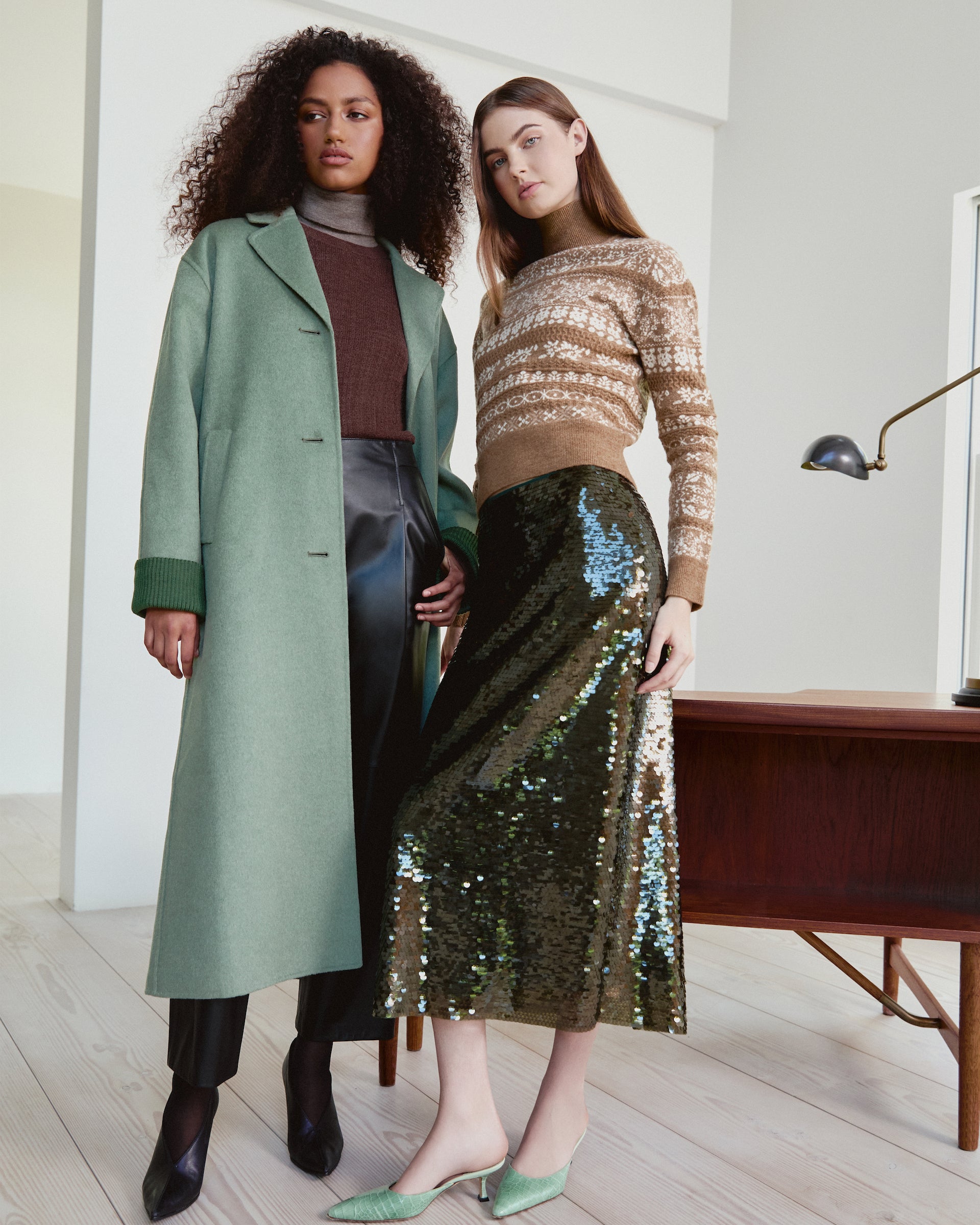 kiah-skirt-forest-green-midi-sequin-evening