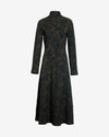 womens-thea-black-forest-green-multi-black-floral-long-sleeve-turtleneck-fitted-midi-dress